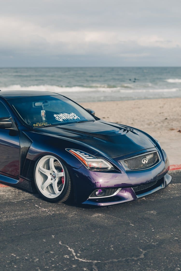 G37 Coupe Ground Attack Hood Zociety