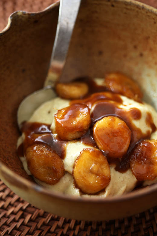 Going Bananas for Mardis Gras Banana Pudding, Caramelized Bananas and