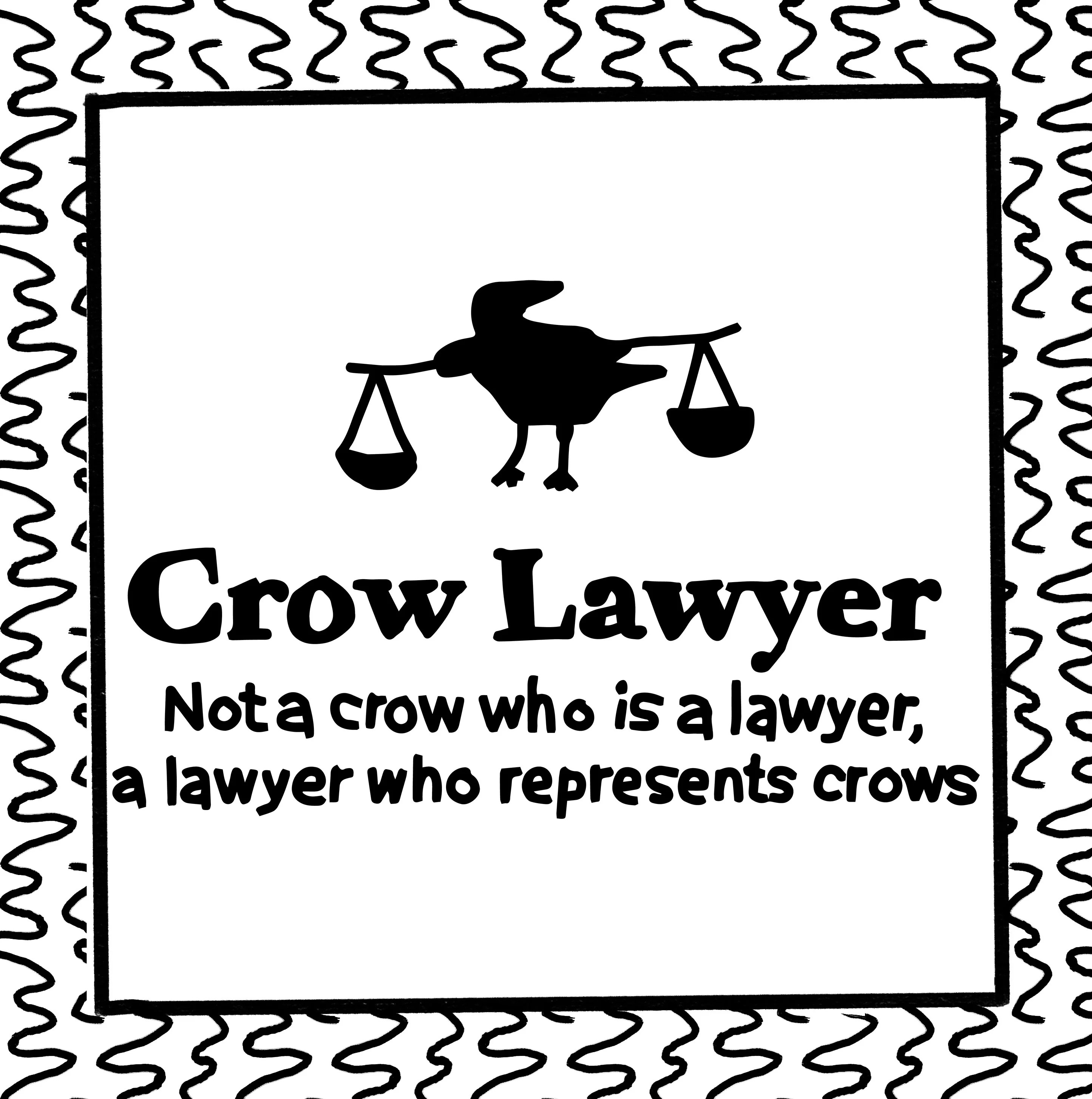 don't stone the crow lawyer zoëbread