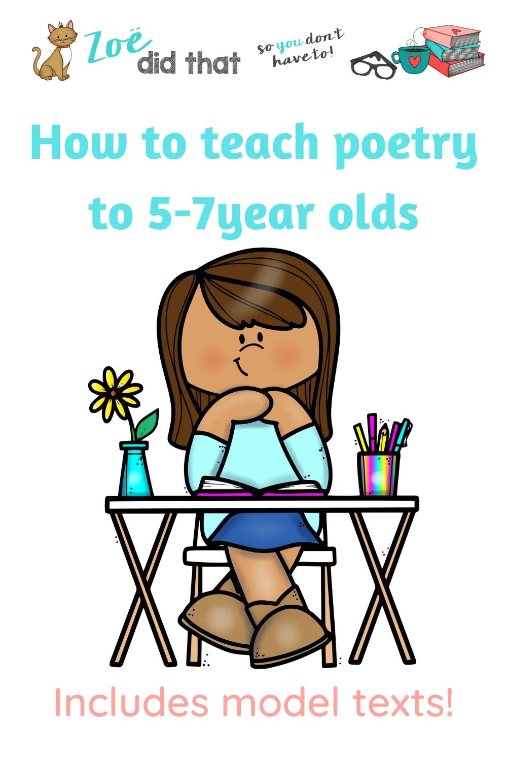 how to teach poetry in KS1 inc acrostic and simile poem example
