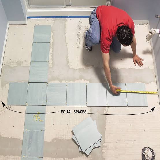 Do It Yourself in Floor Tile Installation Zoe's Decor Home Decor