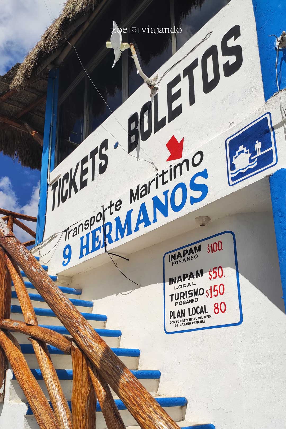 ferryholboxmx ZoeViajando