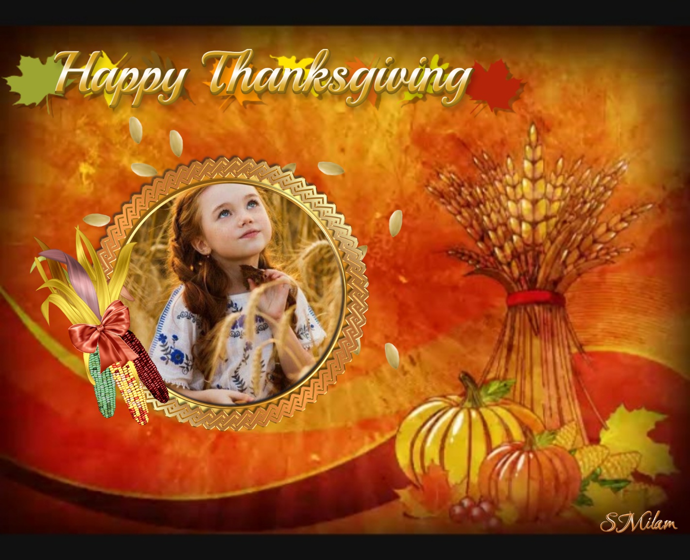 smilam's Thanksgiving Frames Thanksgiving 2021 HAPPY THANKSGIVING