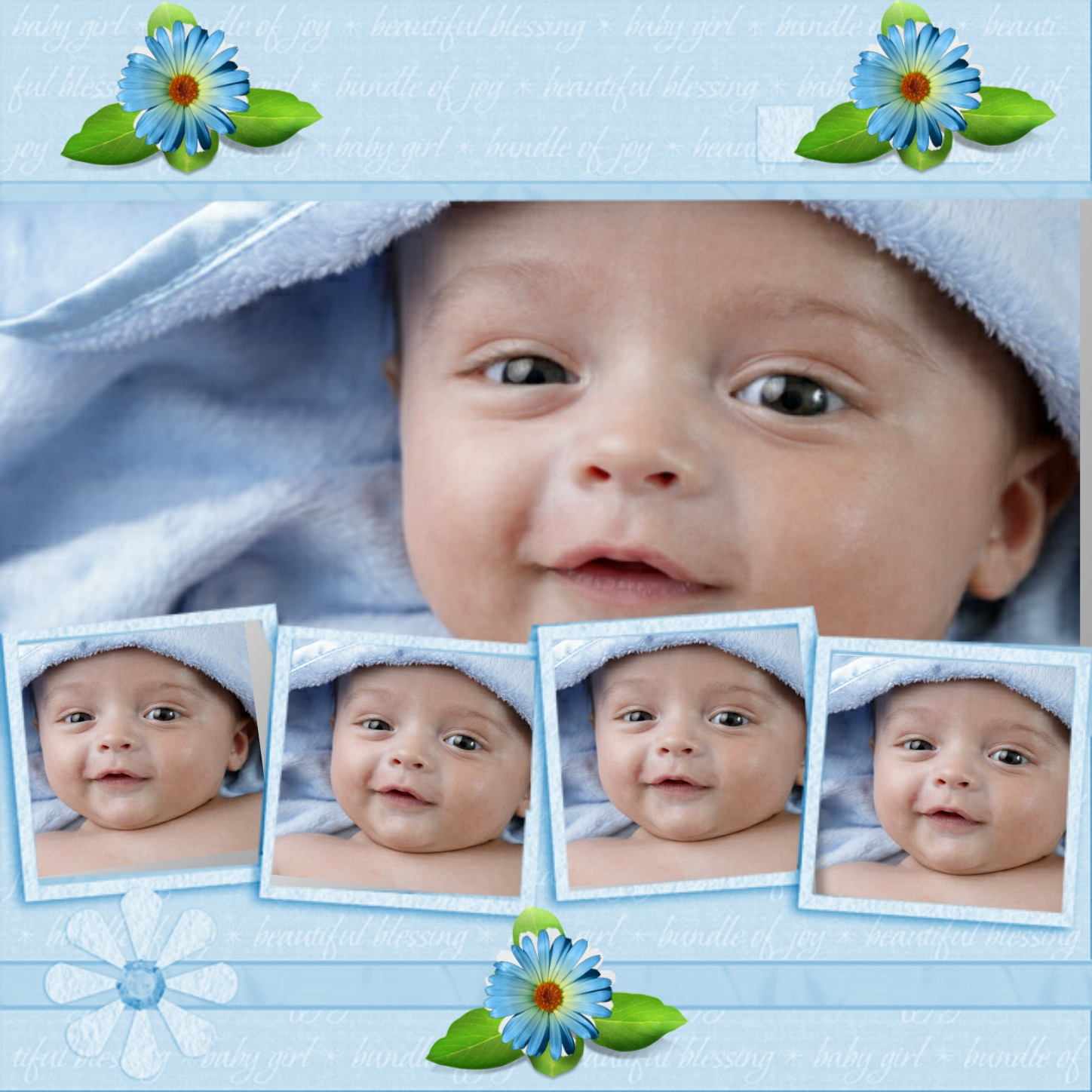 Nette's Babie Frames👶🏻 Baby Boy Babies Frame Nette1652 Baby Boy