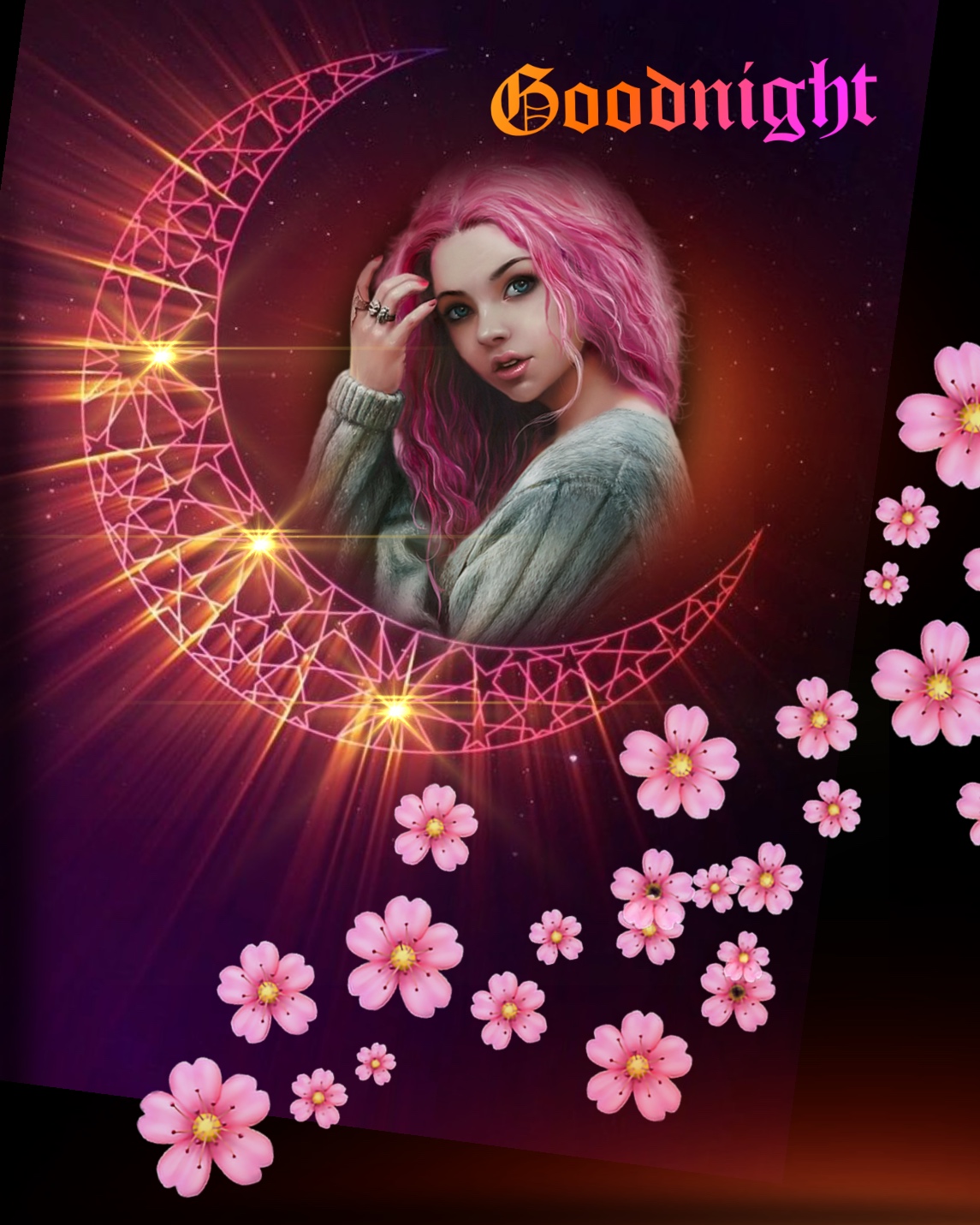 Wienie Coppen's Candles,Goodnight,Sunset flowers goodnight moon