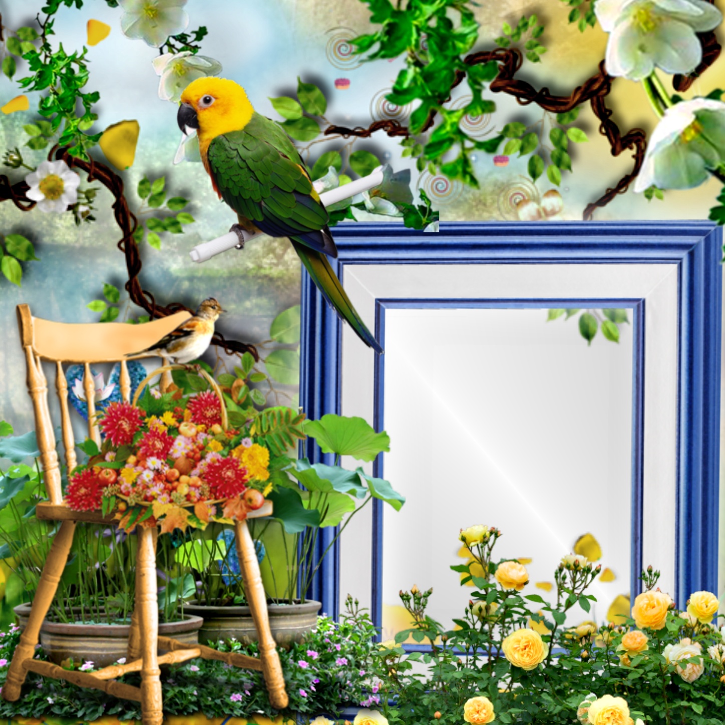 Emily50's Summer Frames Nature photo frame Ghy01 summer Nature