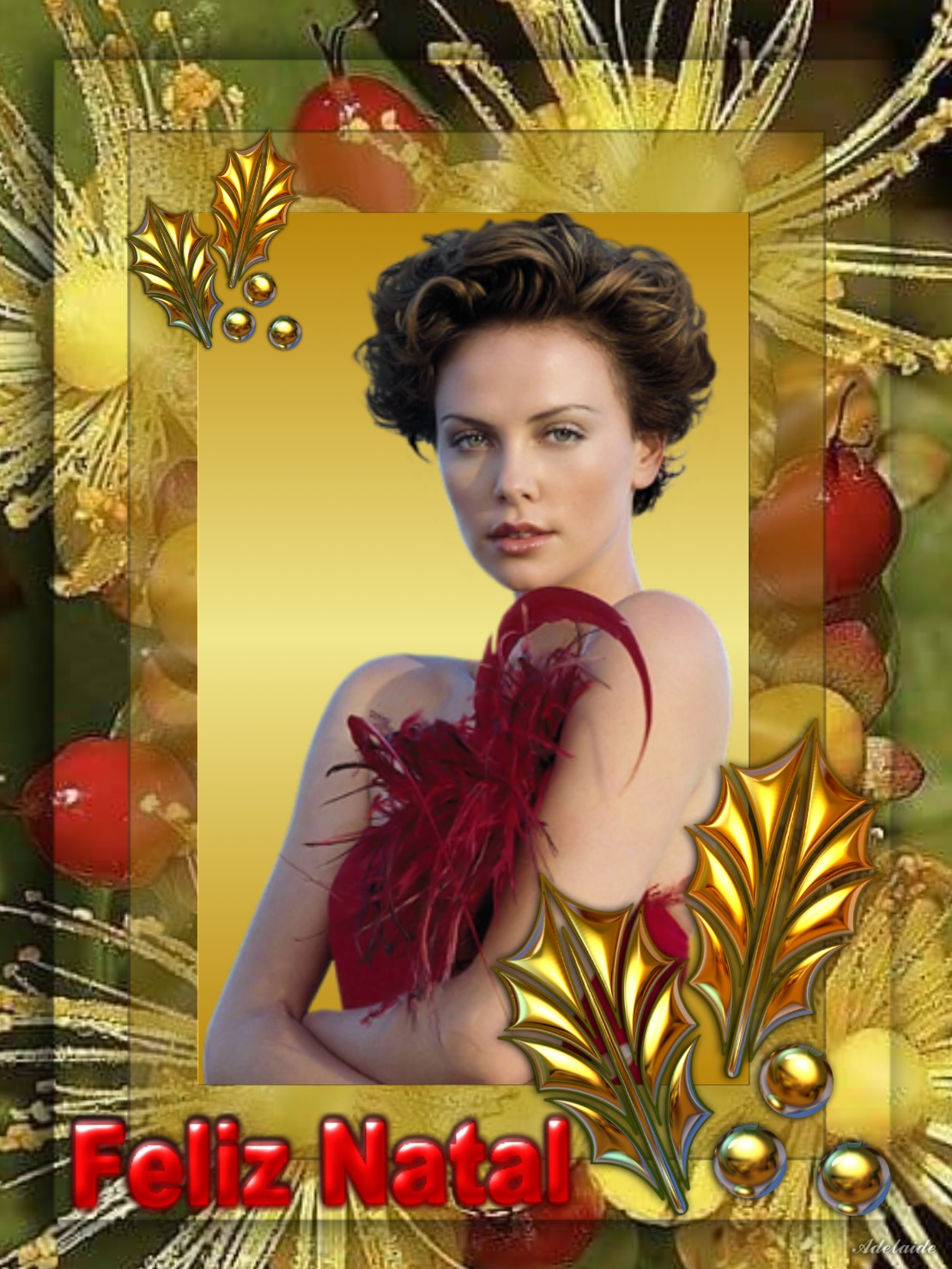 Adelaide's CHRISTMAS FRAMES MOLDURAS DE NATAL Adelaide Adelaide