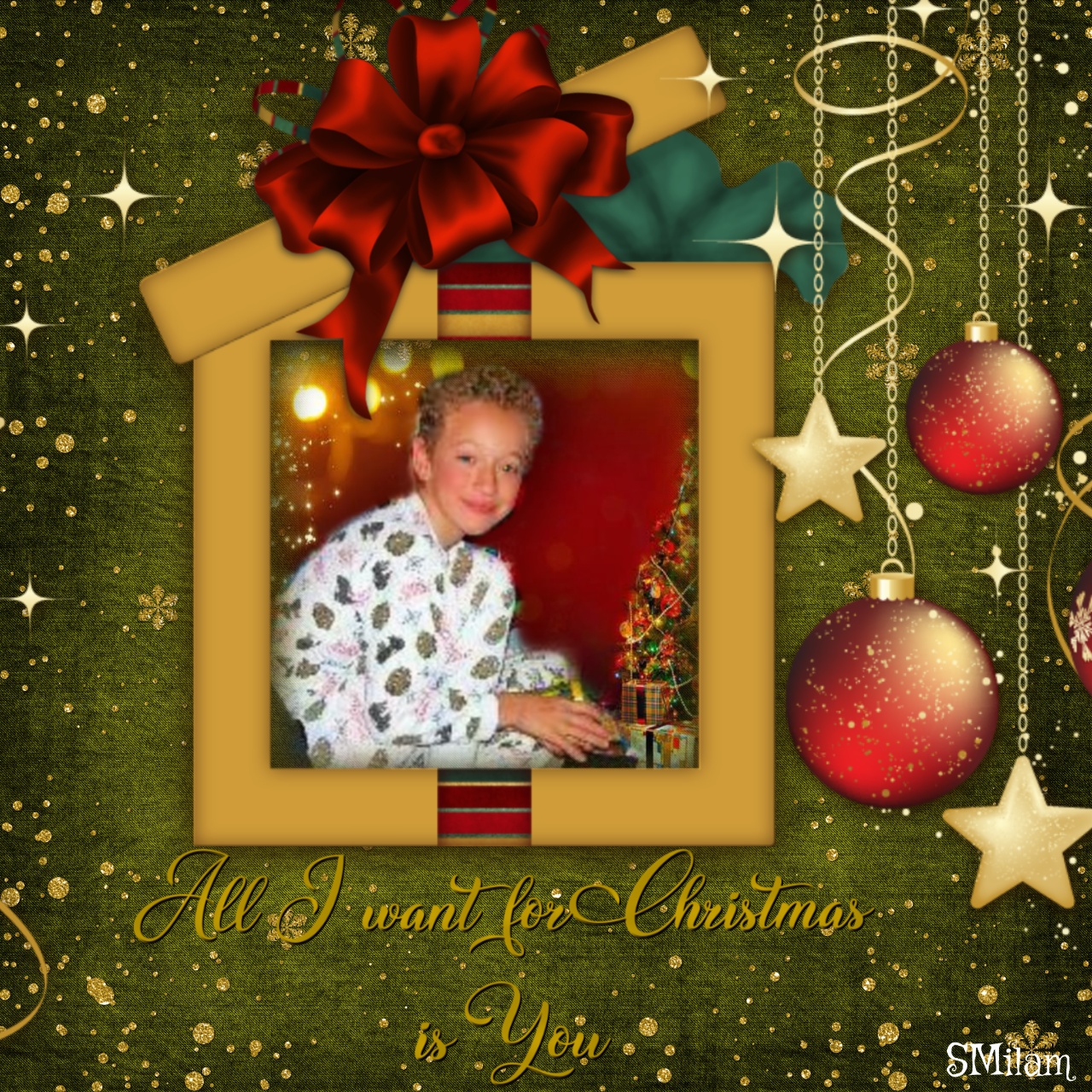 smilam's Christmas Frames Christmas 2021 All I Want for Christmas