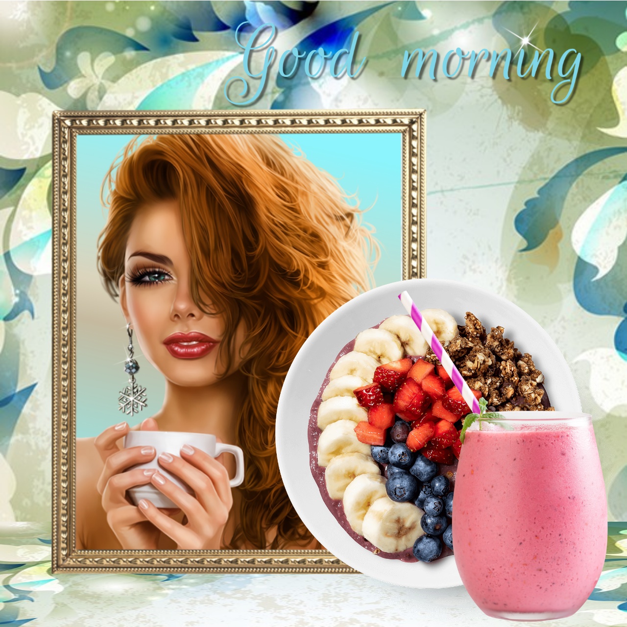 It'sMichelle's Good Morning and Good Evening Frames goodmorning