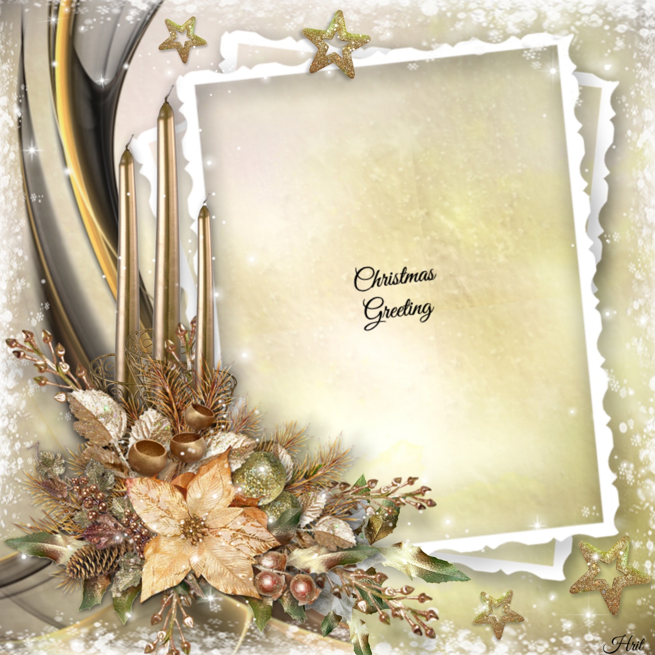 hrit's Christmas Frames 2021 Christmas Greeting Hrit christmas