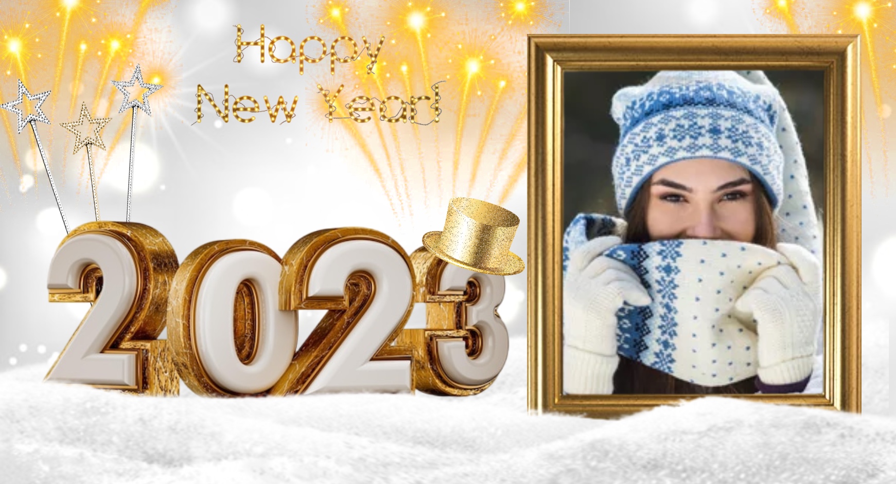 Nette's New Year's, Frames 2022 2023 NewYears Frame Facebook Social