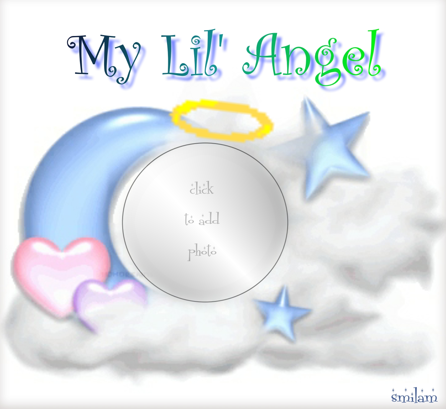 smilam's Baby Frames Happiness Is a New Baby My Lil Angel Baby