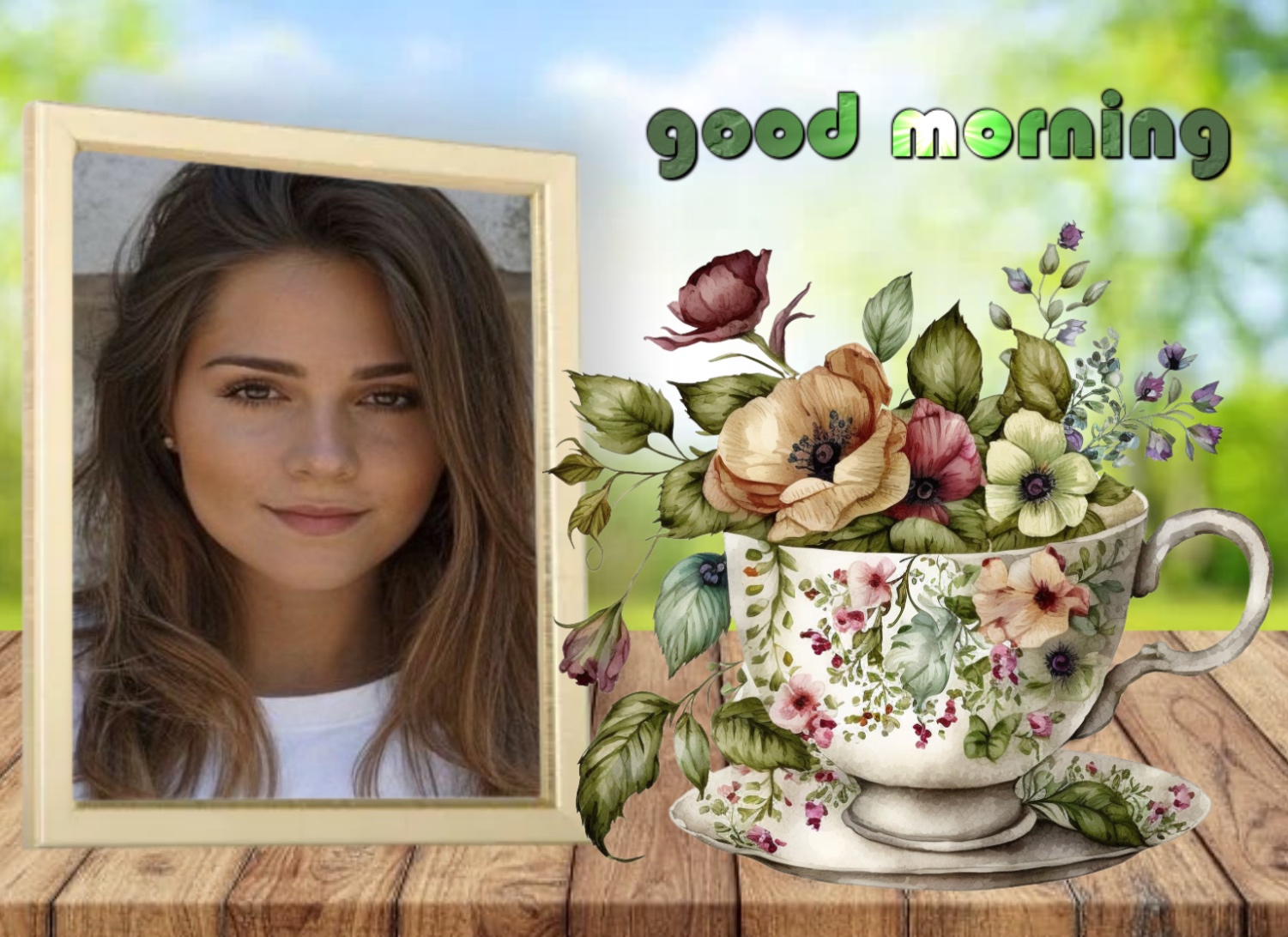 Nette's Good Morning,GoodDay Frame Good Good