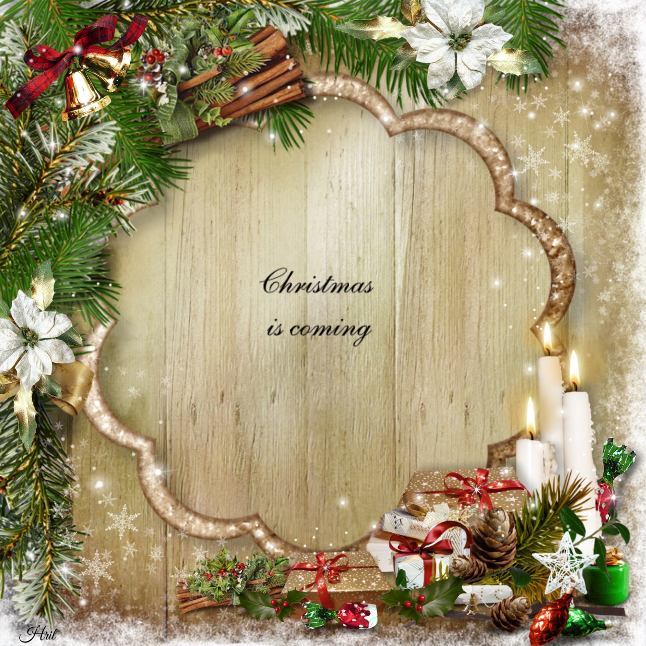 hrit's Christmas Frames 2021 2021 Christmas is coming Hrit