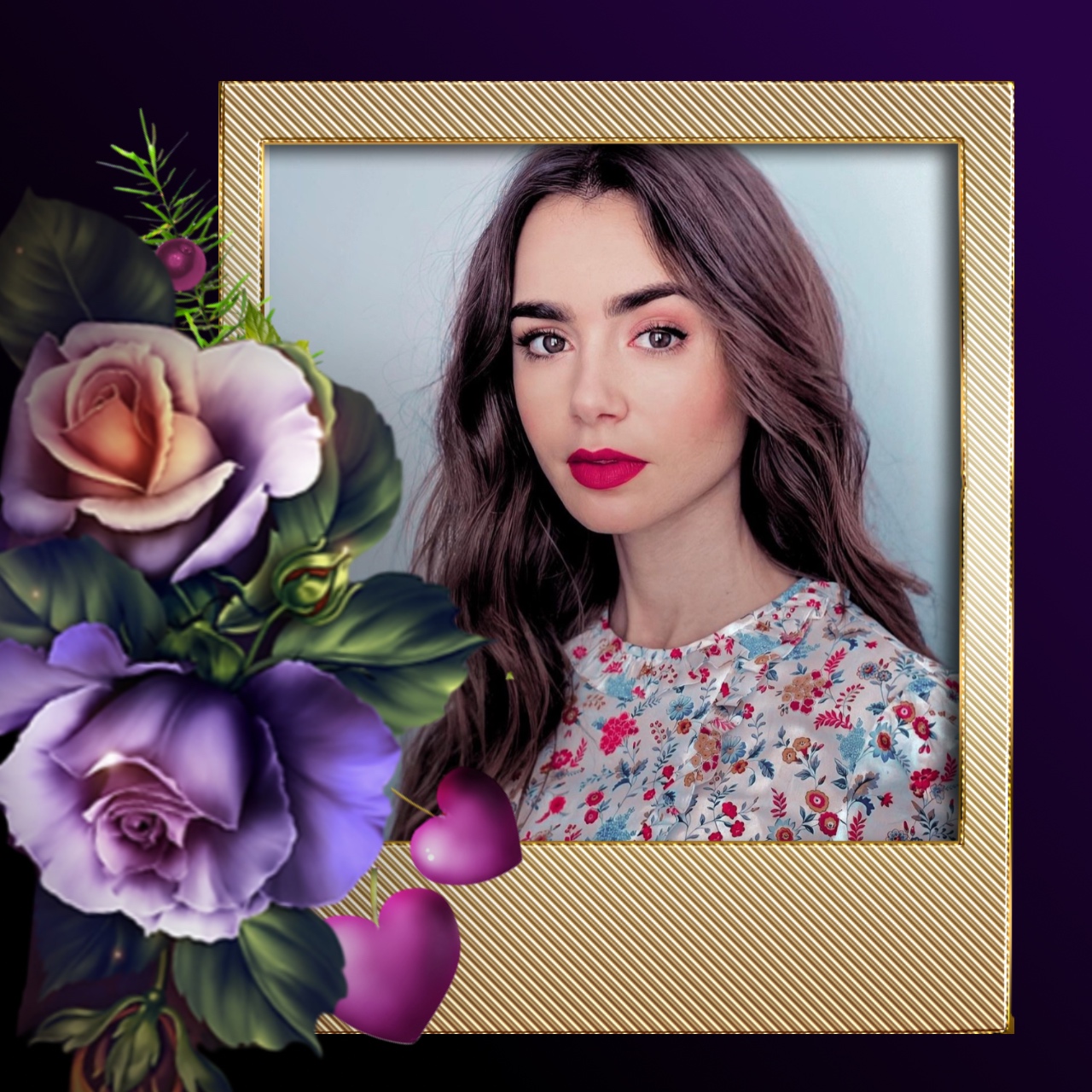 Nette's Digital Flowers Frames🌹 Digital Flowers 2022 Flowers Autumn Nette Flowers Autumn