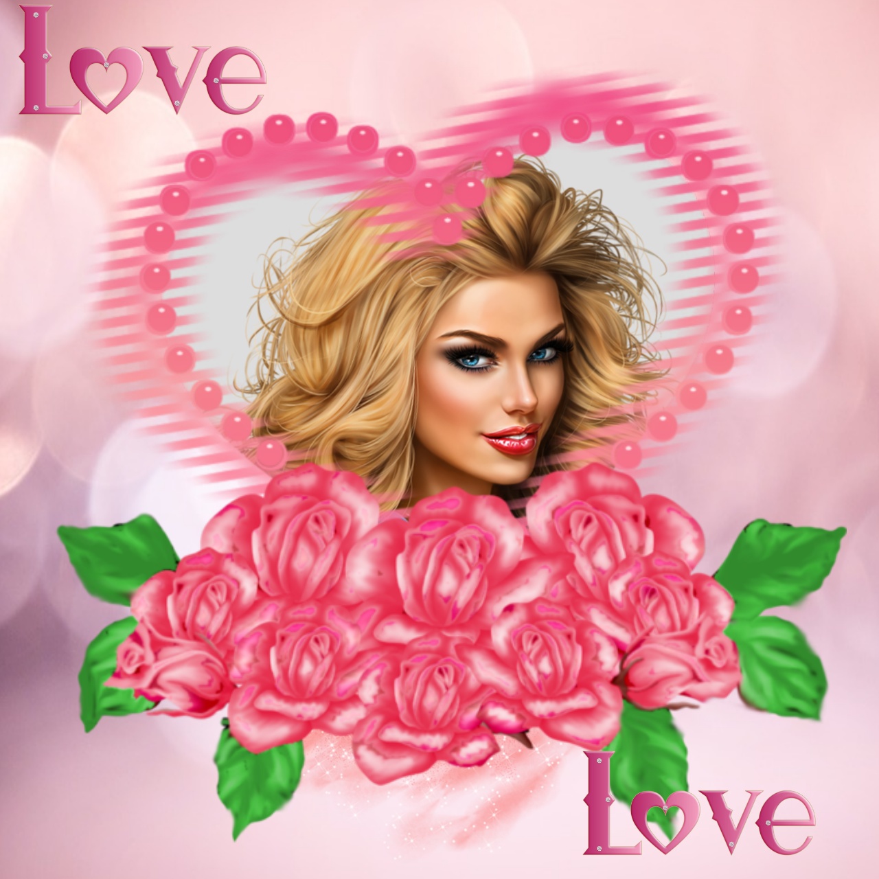 It'sMichelle's LOVE, I LOVE YOU Lovely Heart Love I Love You Why I