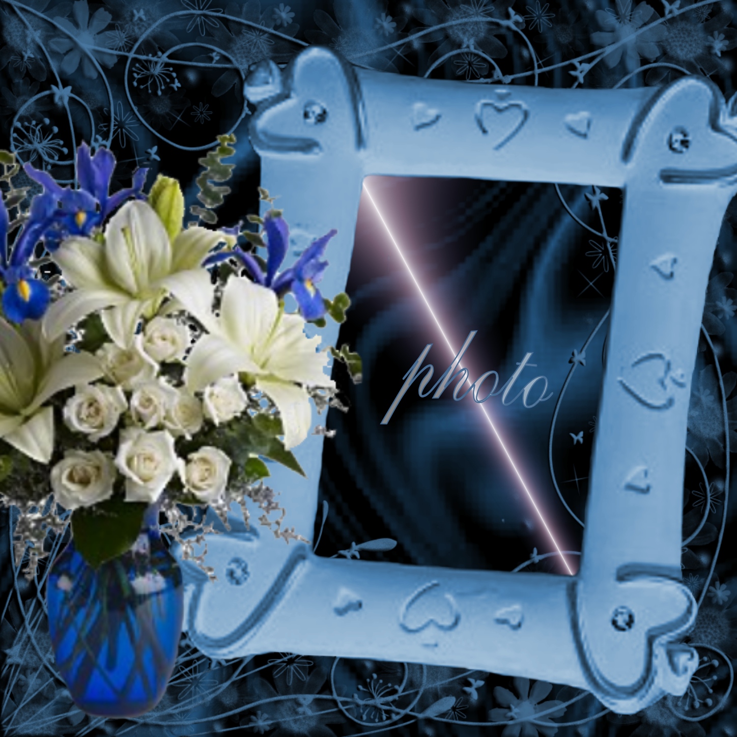 marycarmenkim's Picture Frames 2009 May Just blue Beautiful picture