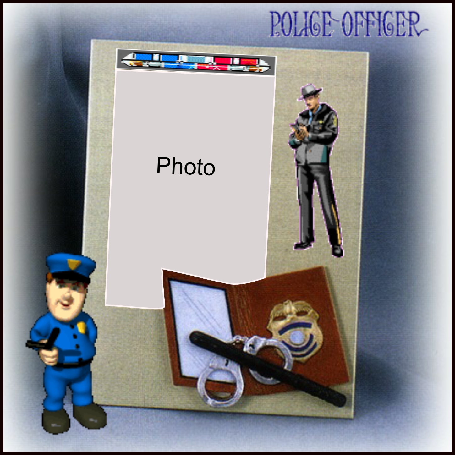 bamaaggie32's Picture Frames 2008 October Police Frame Friends
