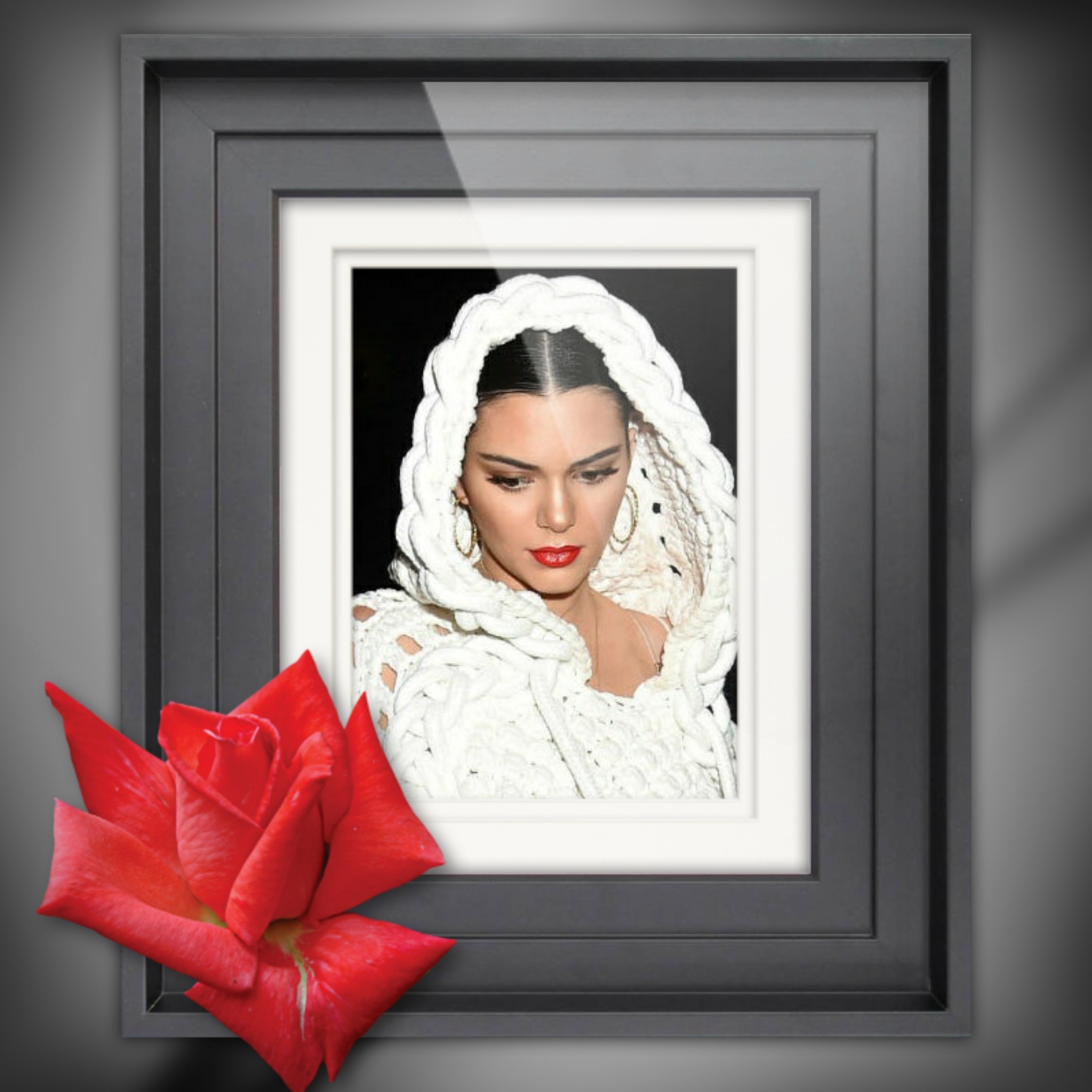 Jezebel64's Picture Frames Red Rose Picture Frames Portrait Red Rose Picture Frames Portrait