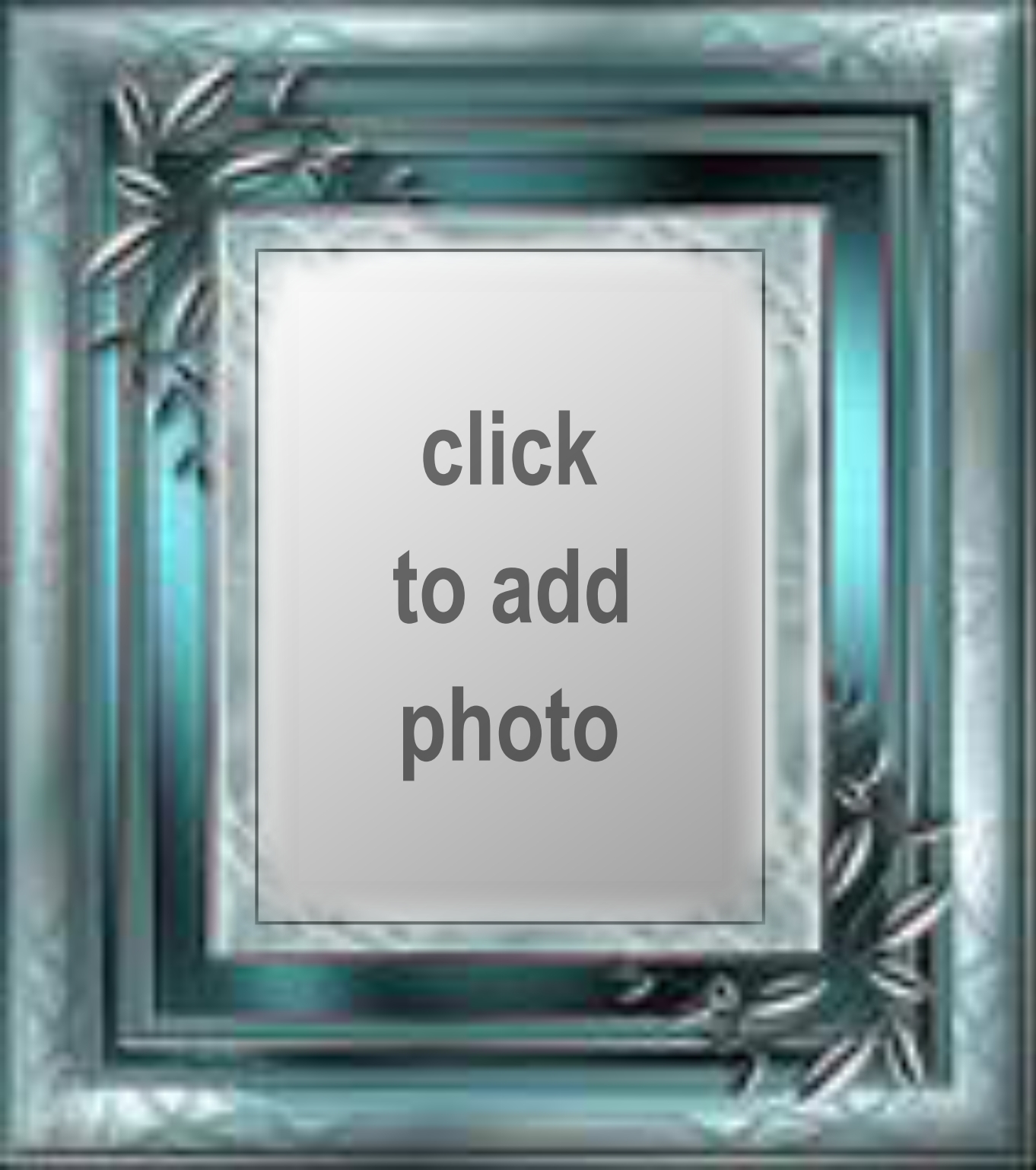 smilam's Picture Frames Kimi Frames Blue Photo Frame Blue Frame