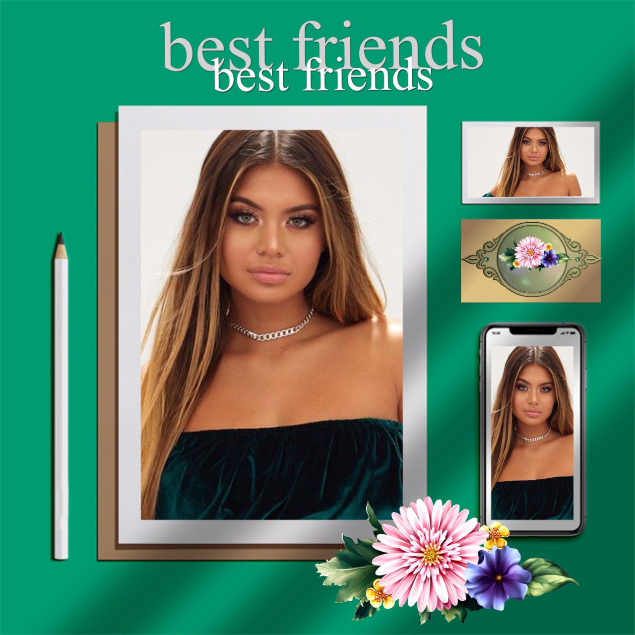 Nette's FamilyFrame Friends Frame Friends Best Friends Forever Frame
