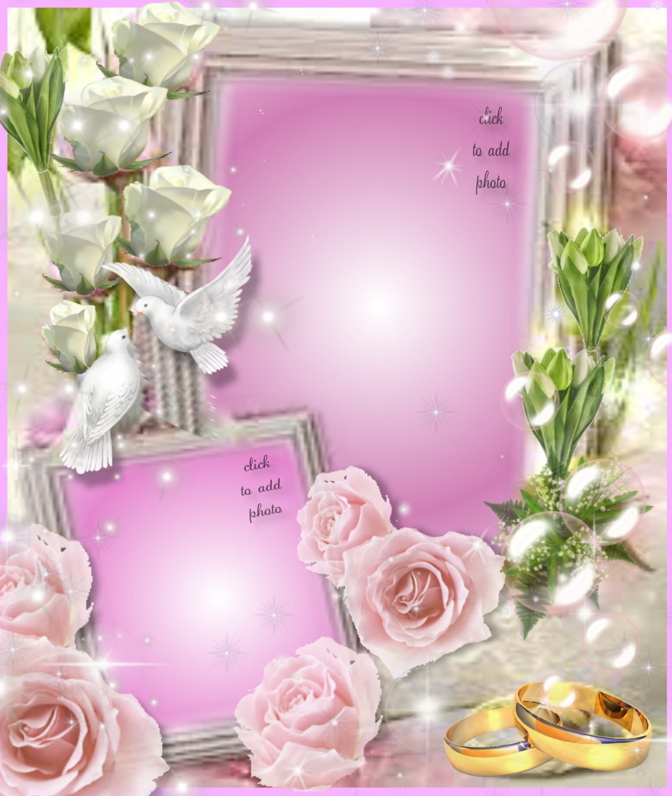 marialedesma1958's Picture Frames 2014 July Pink Frames Love