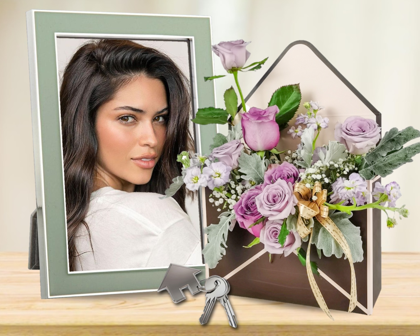 Jezebel64's Home is 🏡 Home Sweet Home Picture Frame Portrait