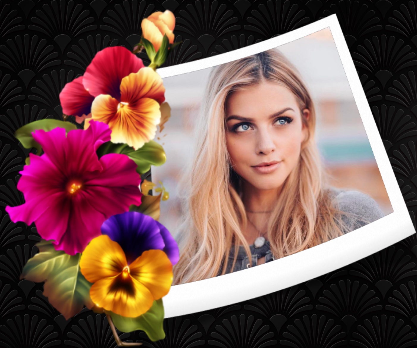 Nette's Digital Flowers Frames🌹 Digital Flowers 2022 Flowers Autumn Nette Flowers Autumn