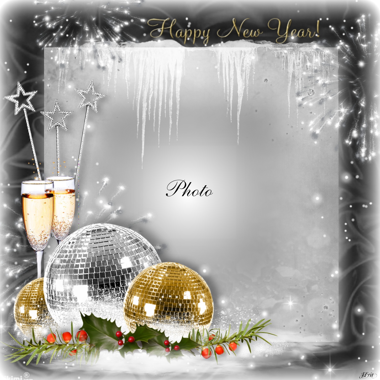 hrit's New Year's Eve Frames 2017 2017 Happy New Year Hrit new