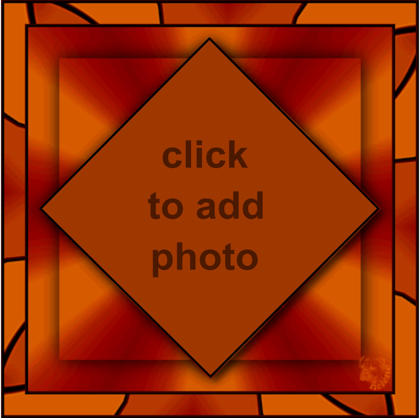 charkey's Picture Frames 2008 July Orange frame Charkey picture