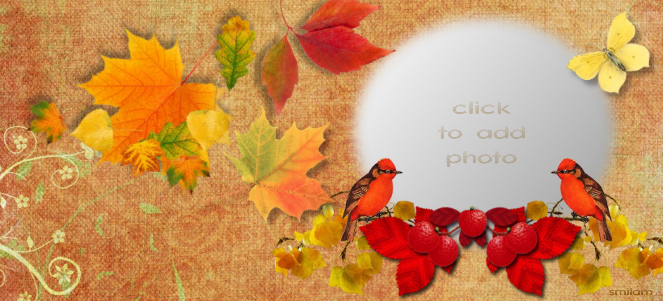 smilam's Seasonal Frames, Fall and Winter Autumn, Fall Frames 2014 July 2014 September