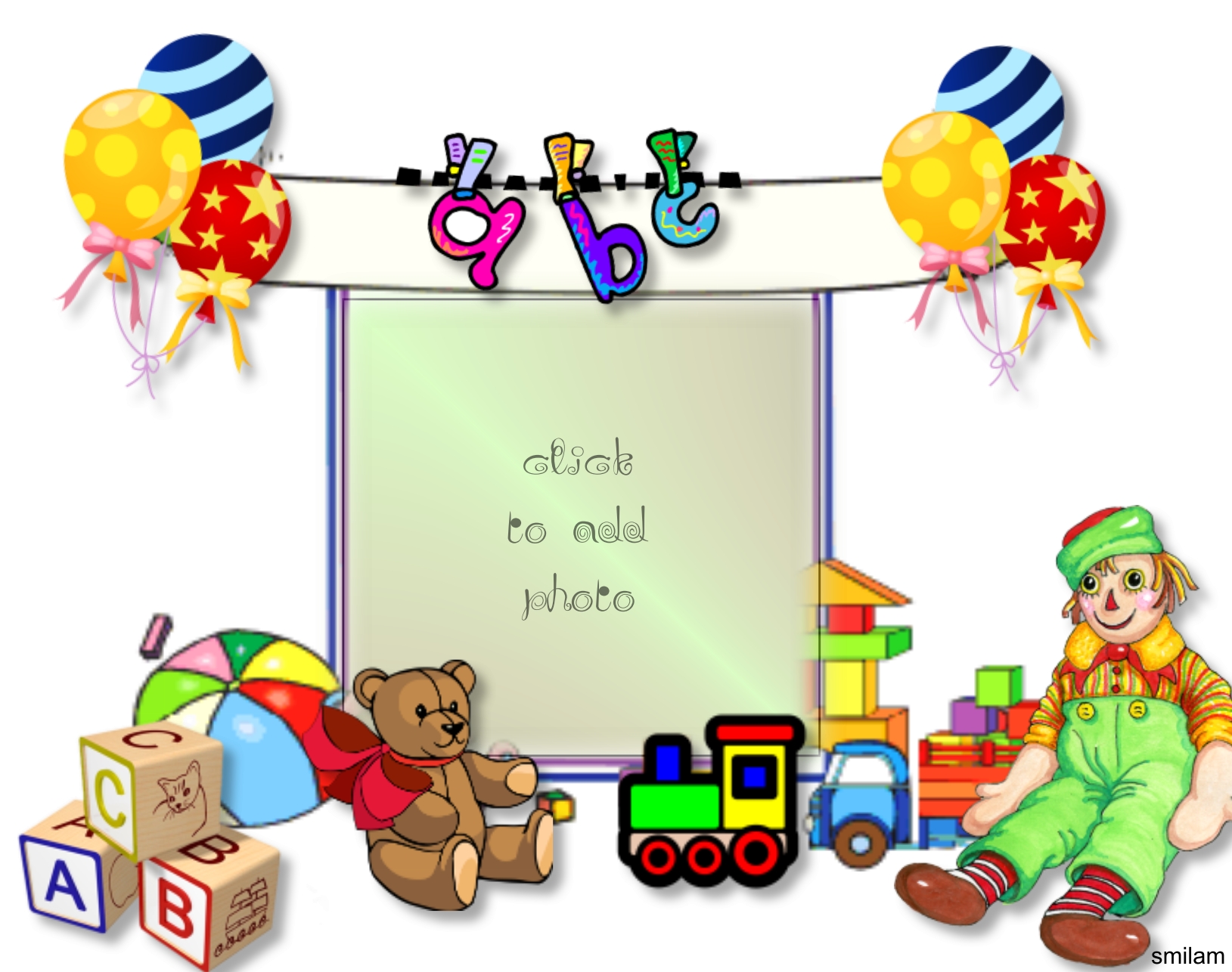 smilam's Baby Frames Happiness Is a New Baby Childrens Frame