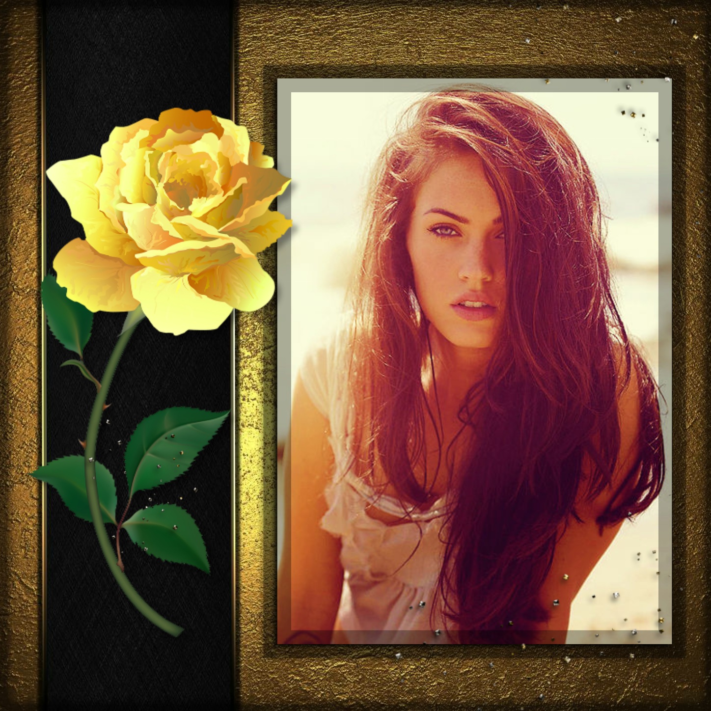 Elizabeth's VINTAGE/ANTIQUE 🌾 Vintage Yellow Rose Elizabeth Vintage