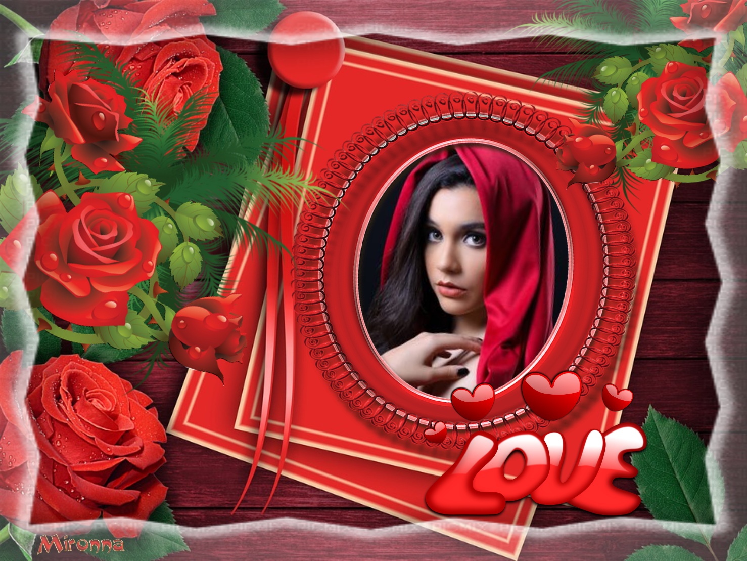 MIRONNA's Love Frames Love Frames Valentinesday Love Frames