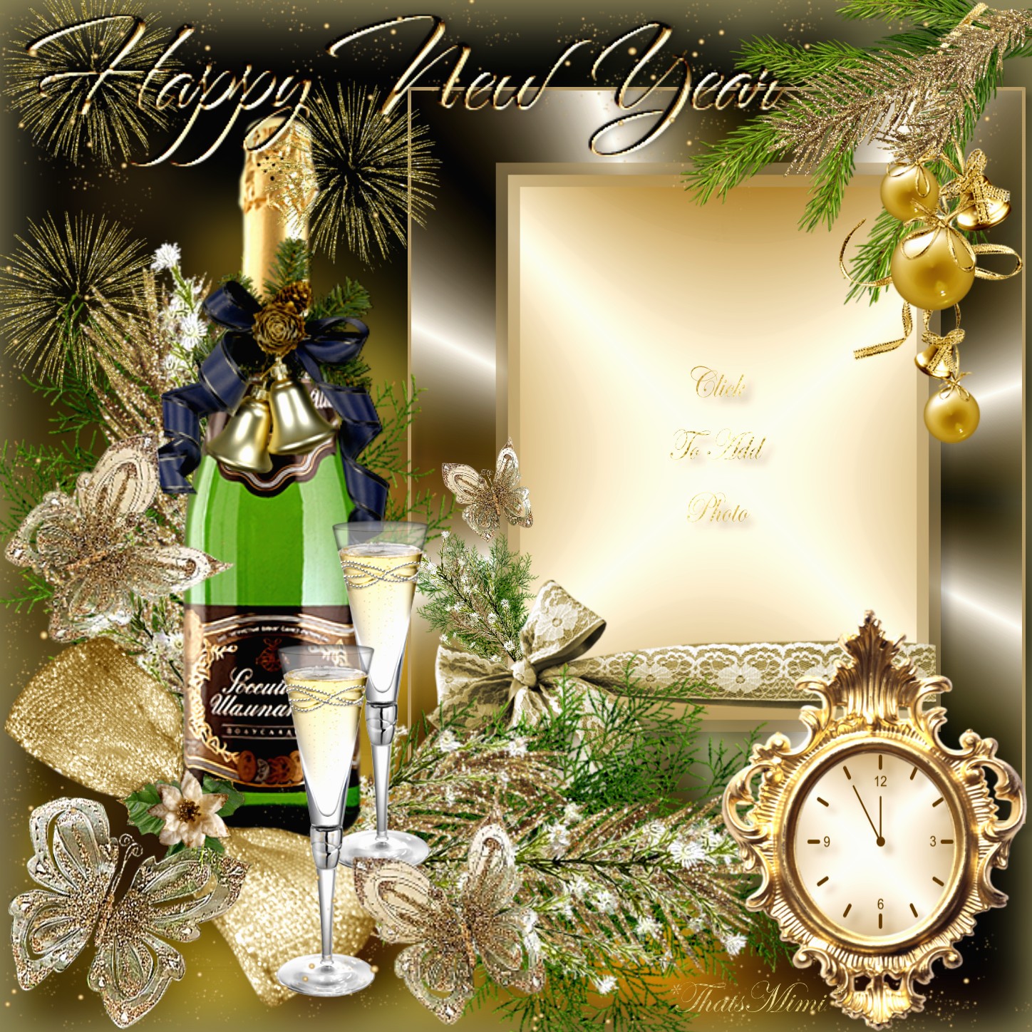 ThatsMimi's New Year's Eve Frames 2012 December 2013 October