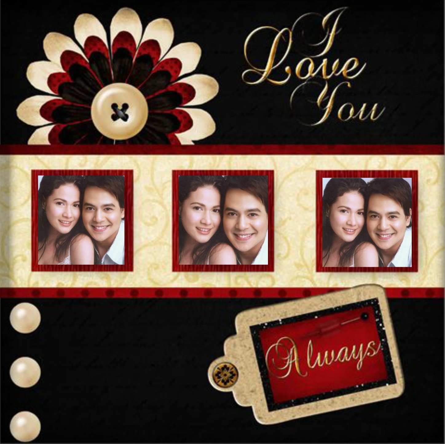 kakoi's I Love You Frames 2009 March I Love You Always! I Love