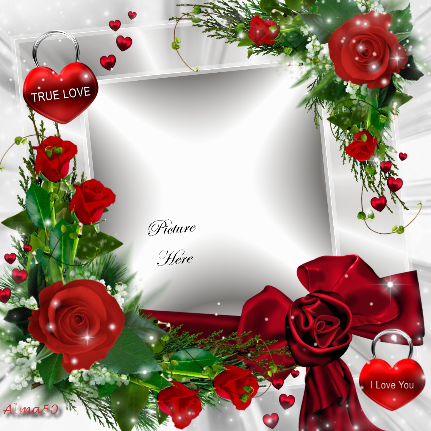 alma50's Valentine's Day Frames 2013 January Happy Valentines