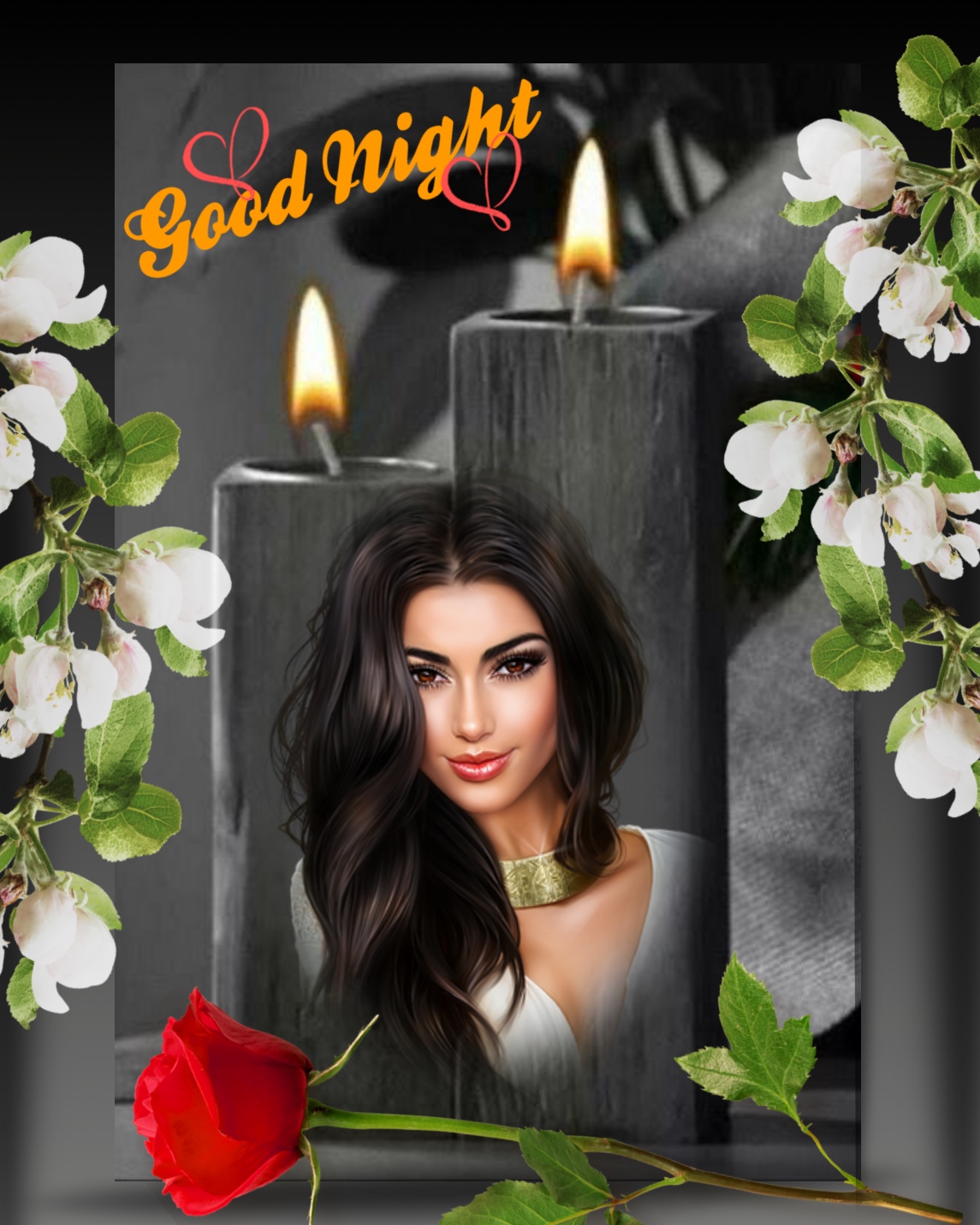 Wienie Coppen's Candles,Goodnight,Sunset candles flowers goodnight