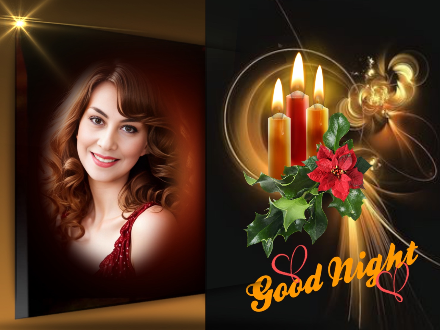 Wienie Coppen's Flowers,Goodnight,Sunset candles goodnight lovehearts