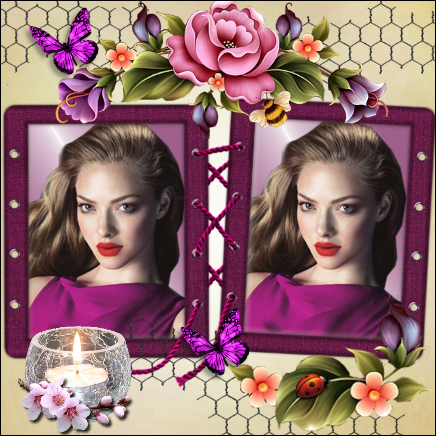 Nette's Double Photo Frames Lovely couple Couples&Dating We'reInLove