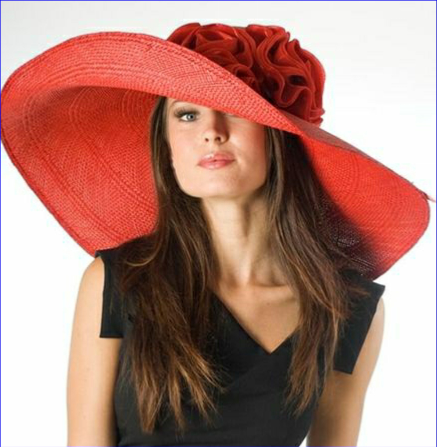 MIRONNA's Face CutOut Frames 2016 December 2017 January Red hat