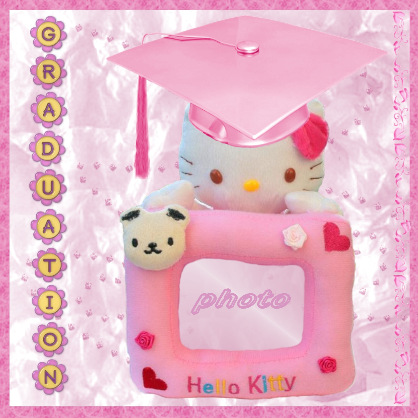 marycarmenkim's Graduation Frames 2009 April graduation Hello Kitty
