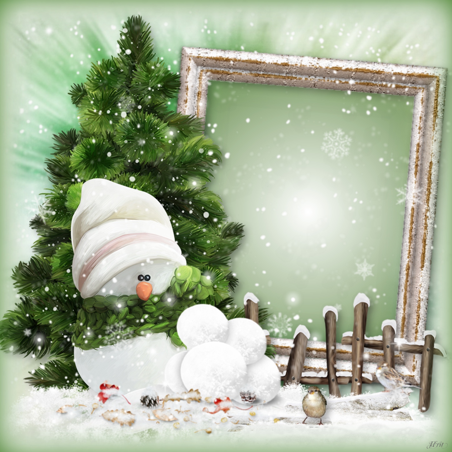 hrit's Winter Frames 2015 Winter Hrit winter picture Frames