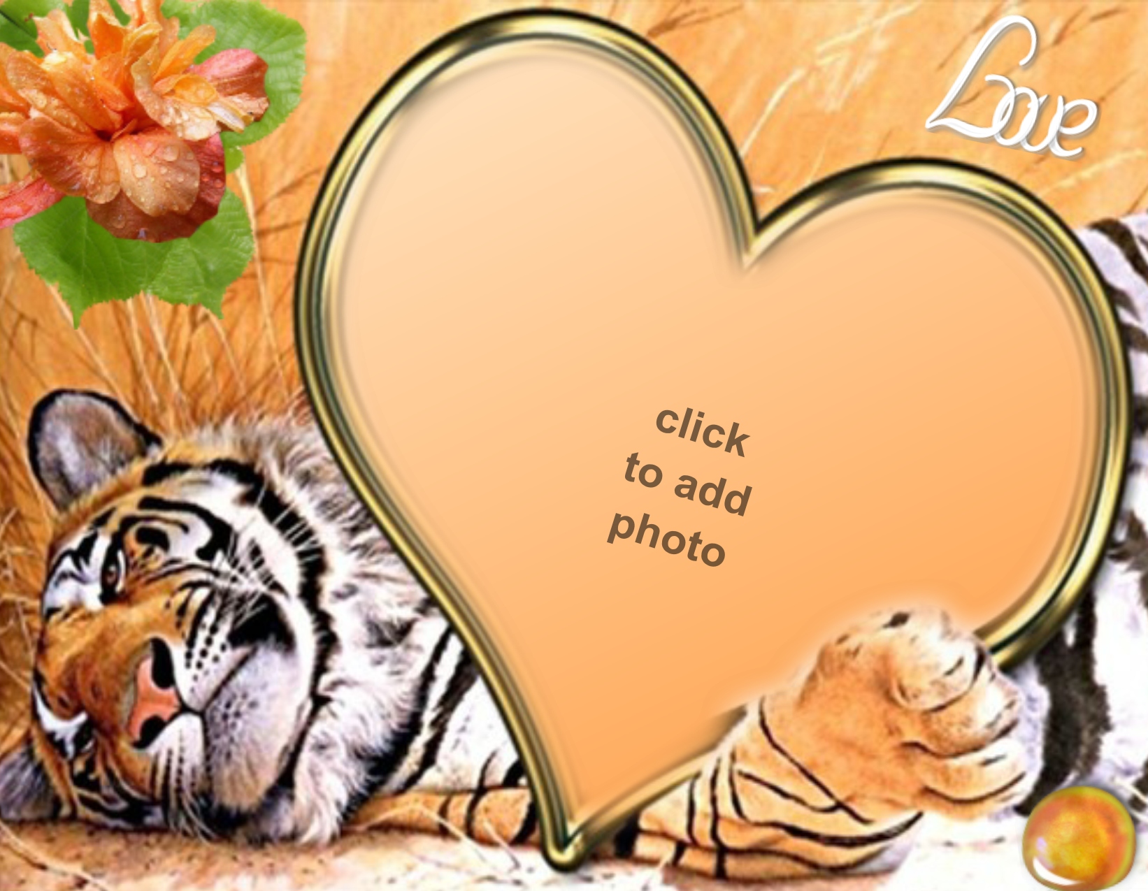 Sinnlich's Classic Kimi Frames 2010 August October Tiger Love
