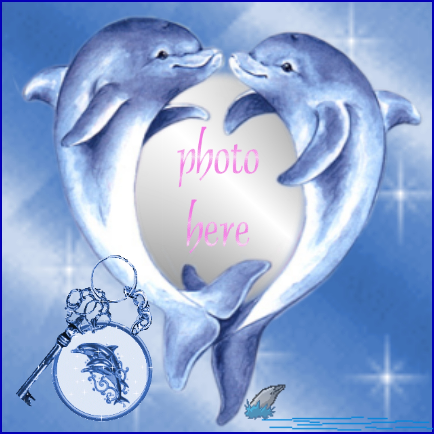 claudine1543's Wildlife Frames 2009 June 2009 July dolphin