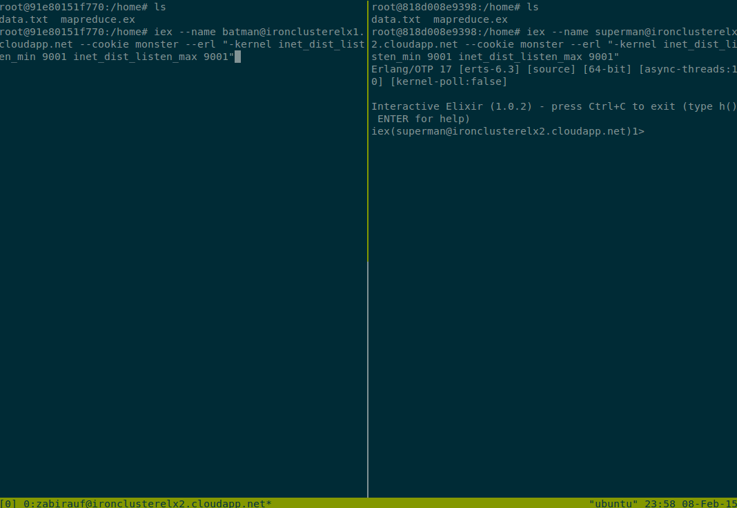 Connecting Elixir nodes in Azure