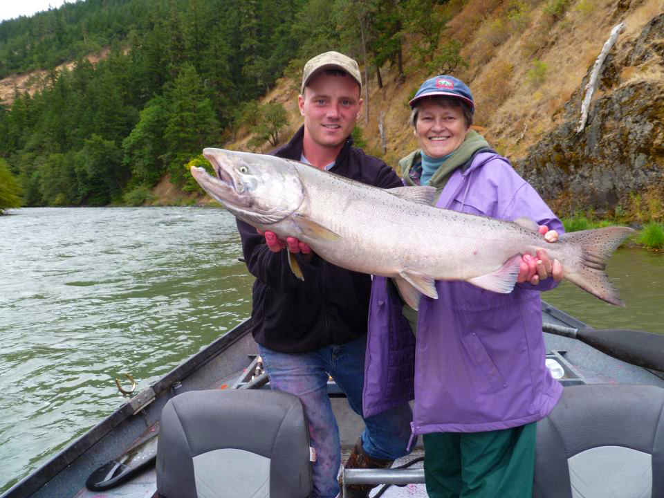 Klickitat River Fall Chinook Salmon Fishing