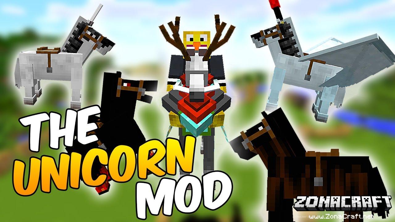 The Ultimate Unicorn Mod Para Minecraft 1.12.2/1.11/1.10.2/1.9.4/1.8.9