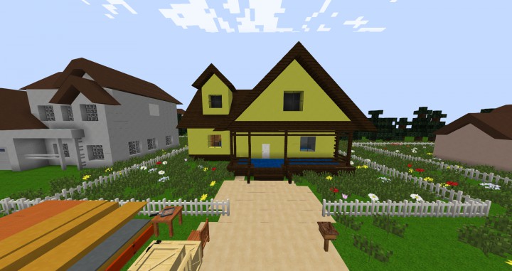 Hello Neighbor Mapa (Mod Pack) Para Minecraft 1.7.10 