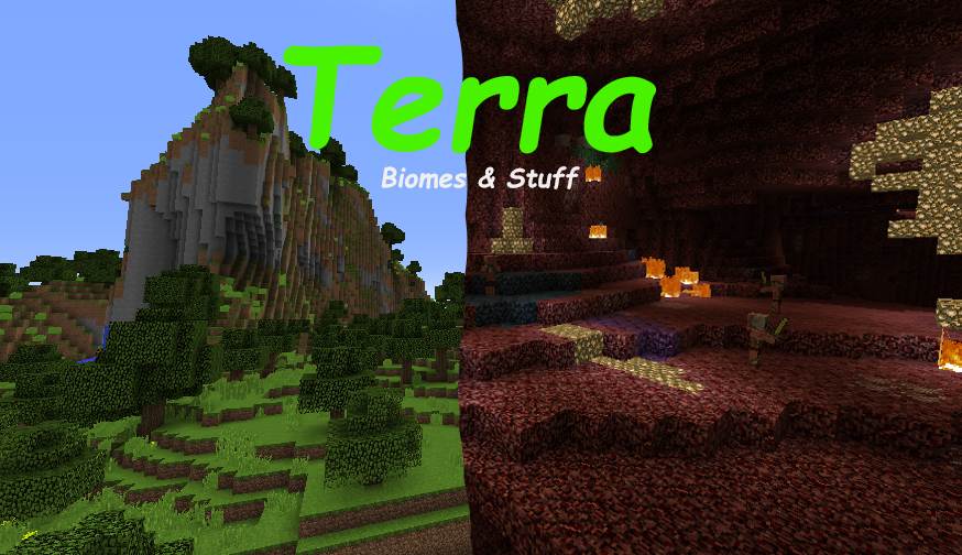 Terra Biomes & Stuff Mod Para Minecraft 1.12.2 ZonaCraft